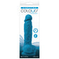 Colours Pleasures 5 Inch Vibrating Dildo - Blue