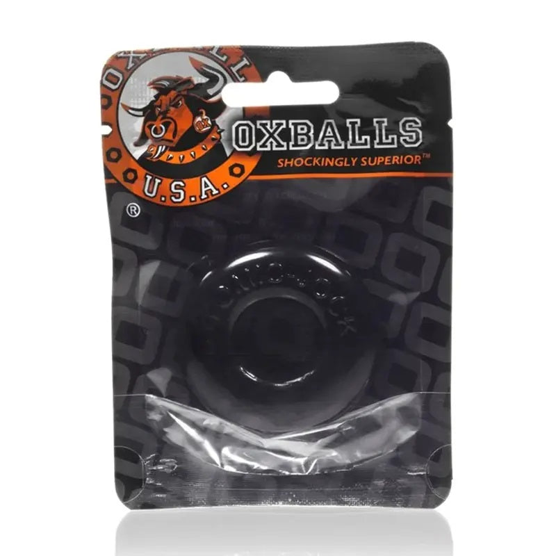 Do-Nut-2 Fatty Cock Ring - Black