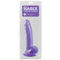Basix 9 Inch Suction Cup Thicky Dildo - Purple