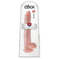 King Cock 14 Inch Cock with Balls - Light