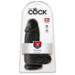 King Cock Chubby Dildo - Black