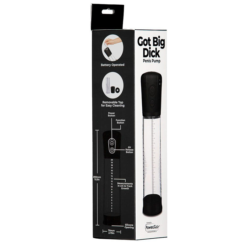 PowerBullet Got Big Dick Automatic Penis Pump
