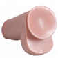 RealRock 9 Inch Extra Thick Dildo - Light Flesh