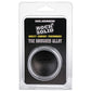 Rock Solid Brushed Alloy Metal Cock Ring - Medium