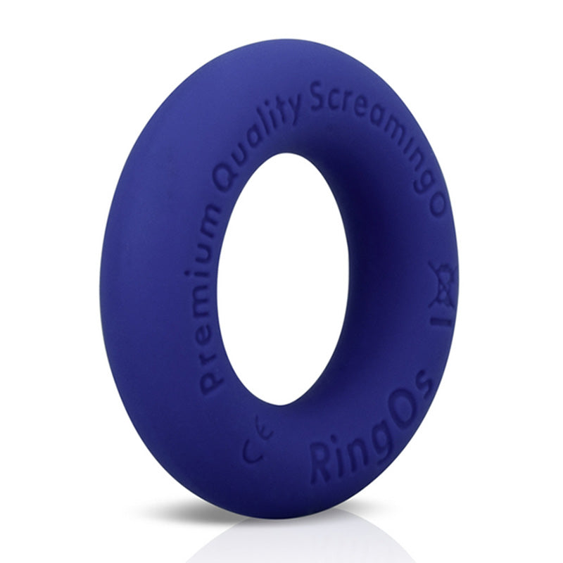 Ring O Ritz Silicone Cock Ring - Blue
