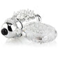O Wow Vibrating Cock Ring - Clear
