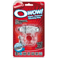 O Wow Vibrating Cock Ring - Clear
