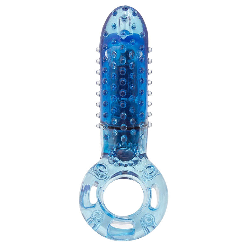 O Yeah Vibrating Cock Ring - Blue
