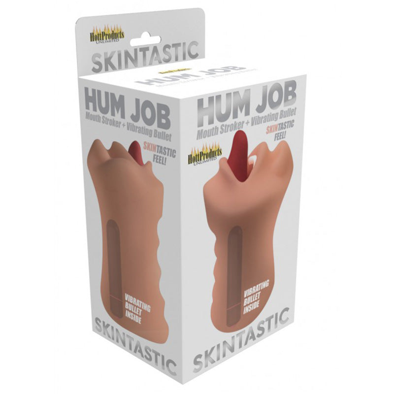 Hum Job Mouth Stroker With Vibrating Bullet