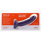 Acute Silicone Dildo - Midnight Purple