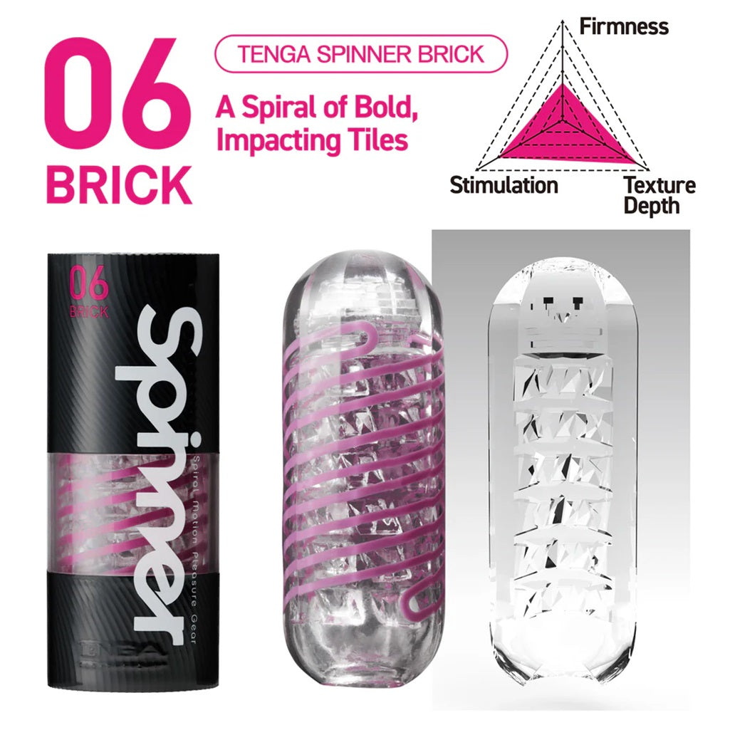 Tenga Spinner 06 BRICK Stroker
