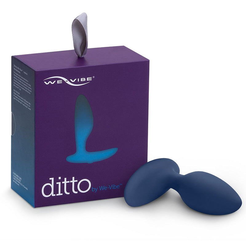 We-Vibe Ditto Interactive Butt Plug - Midnight Blue