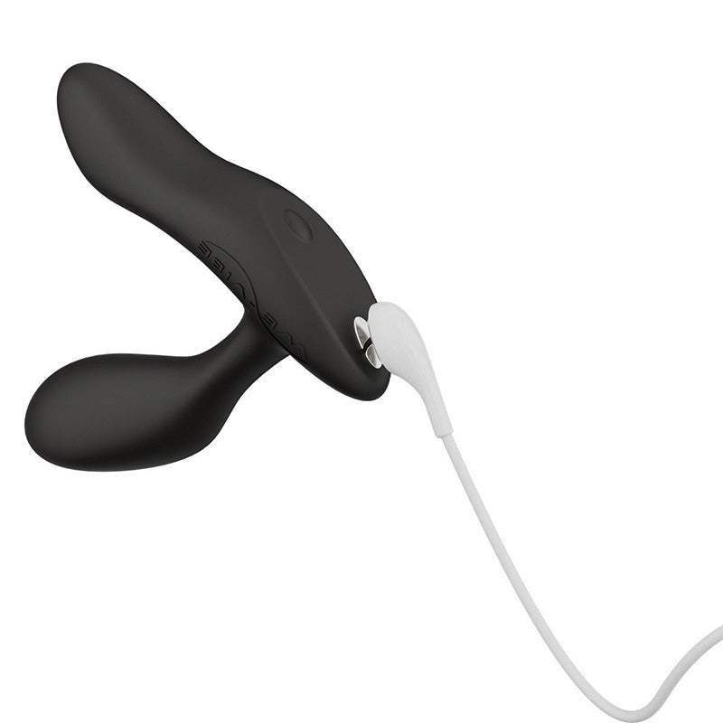 We-Vibe Vector+ Prostate Massager - Charcoal Black