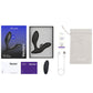 We-Vibe Vector+ Prostate Massager - Charcoal Black