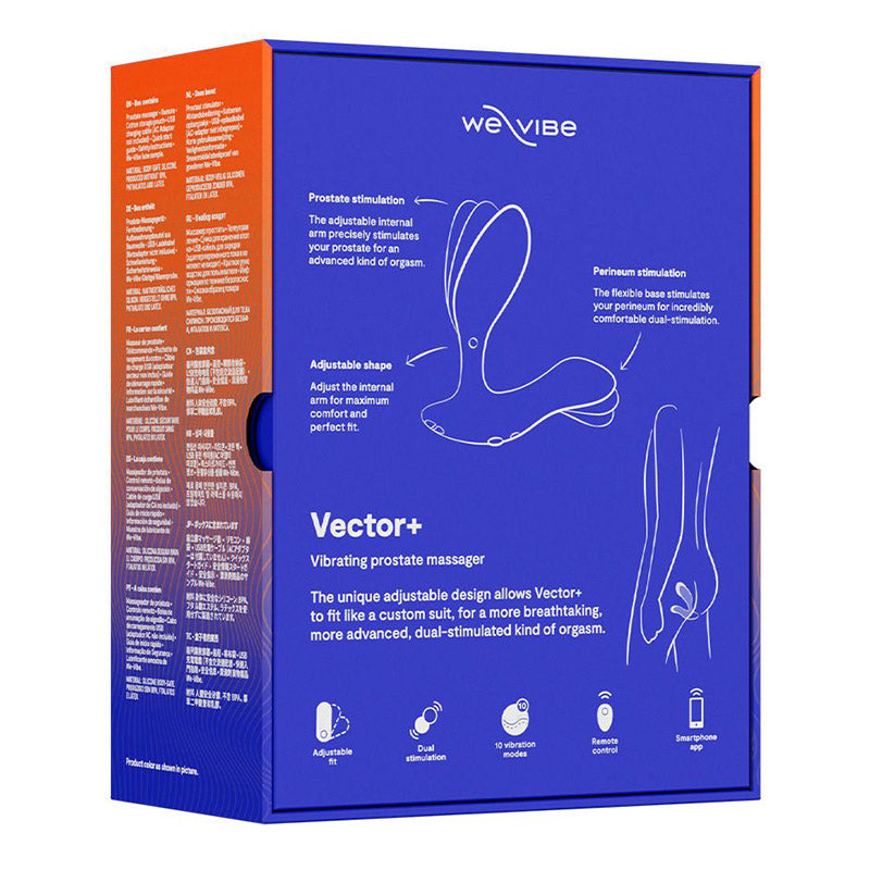 We-Vibe Vector+ Prostate Massager - Royal Blue