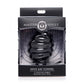 Master Series Hive Ass Tunnel Silicone Ribbed Hollow Anal Plug - Large