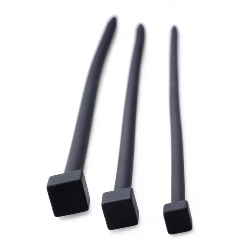 Master Series Bolted Deluxe Silicone Urethral Sounds