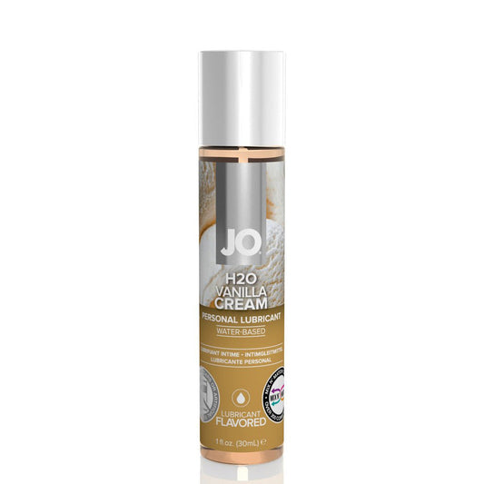 JO H2O Flavored Lubricant 1 oz 30 ml Vanilla Cream