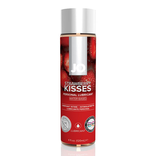 JO H2O Flavored Lubricant 4 oz 120 ml Strawberry Kisses