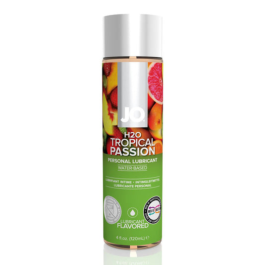 JO H2O Flavored Lubricant 4 oz 120 ml Tropical Passion
