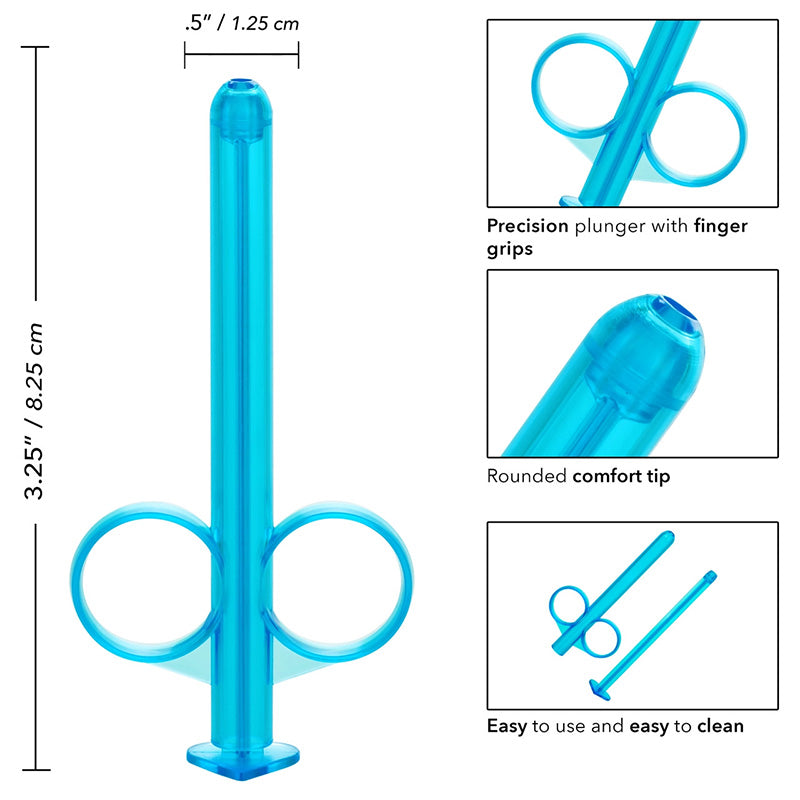CalExotics SE-2380-01-2 Lube Tube Lubricant Applicators Blue Features