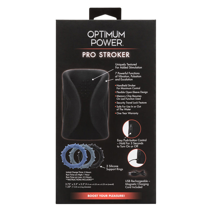 CalExotics SE-0858-30-3 Optimum Power Pro Stroker Package Back