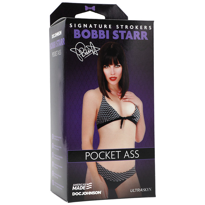 Doc Johnson 5328-01-BX Signature Strokers - Bobbi Starr ULTRASKYN Pocket Ass Package