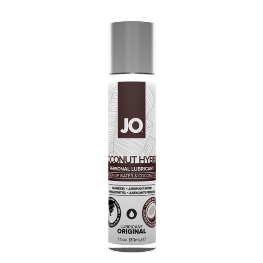 JO Silicone-Free Coconut Oil Hybrid Lubricant 1 oz 30 ml Bottle