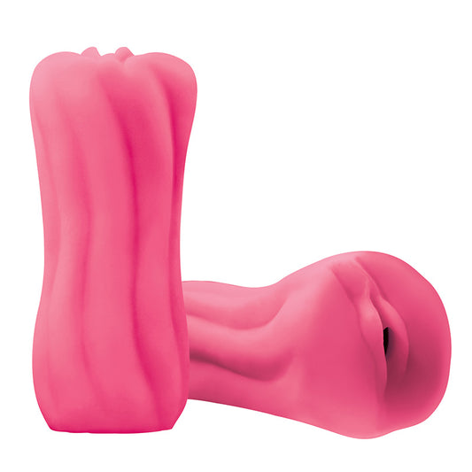 NS Novelties NSN-0486-44 Firefly Yoni Glowing Stroker Pink