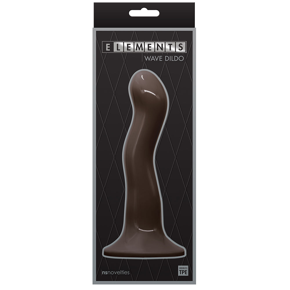 Elements Wave Dildo - Black - Box