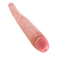 King Cock 16 Inch Tapered Double Dildo - Light