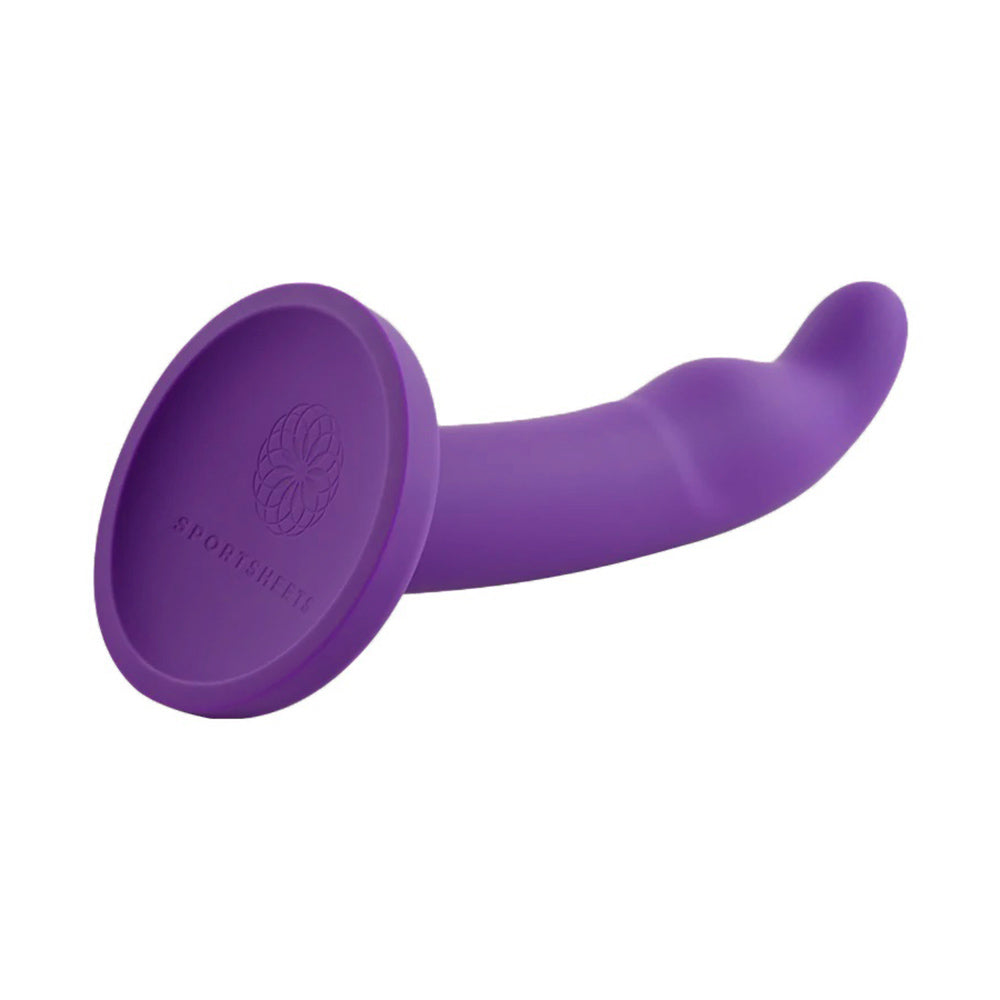Sportsheets Astil 8 Inch Purple Silicone Dildo