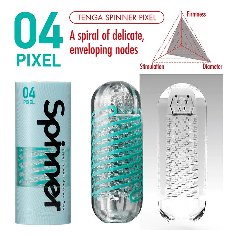 Tenga Spinner Male Masturbator 04 PIXEL Features